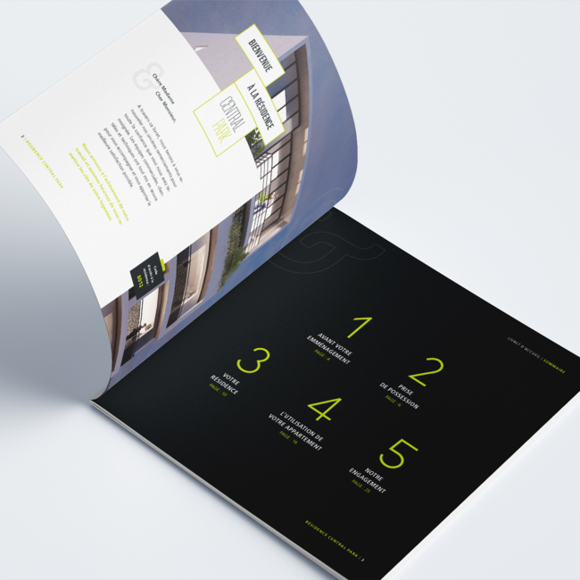 L&P immobilier - Brochure - Munica - Agence de communication