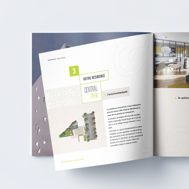 L&P immobilier - Brochure - Munica - Agence de communication